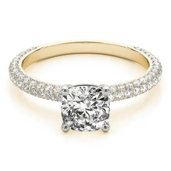 Corinthia Pavé Diamond Engagement Ring