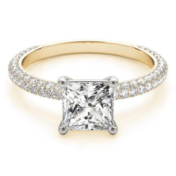 Corinthia Pavé Diamond Engagement Ring