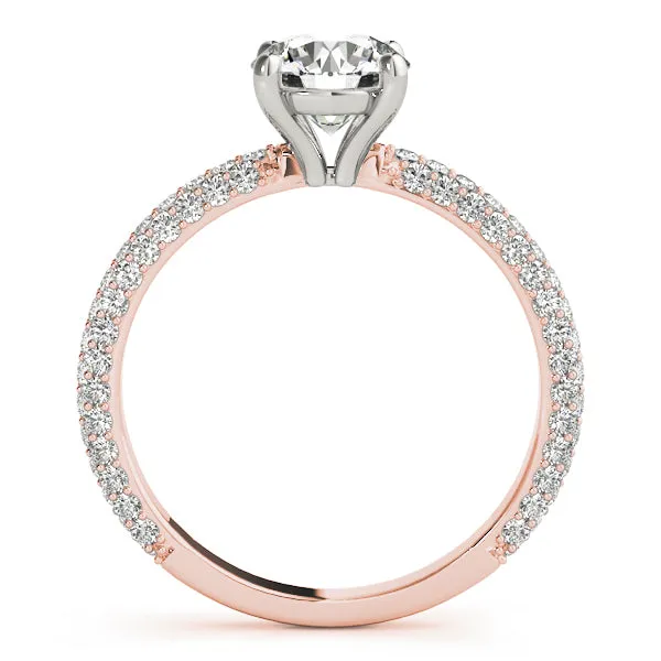 Corinthia Pavé Diamond Engagement Ring
