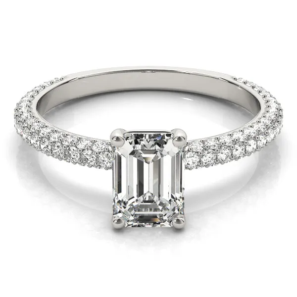 Corinthia Pavé Diamond Engagement Ring