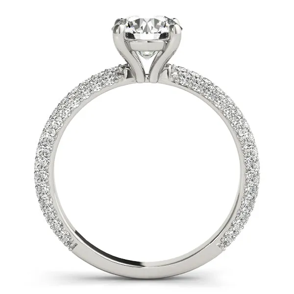 Corinthia Pavé Diamond Engagement Ring