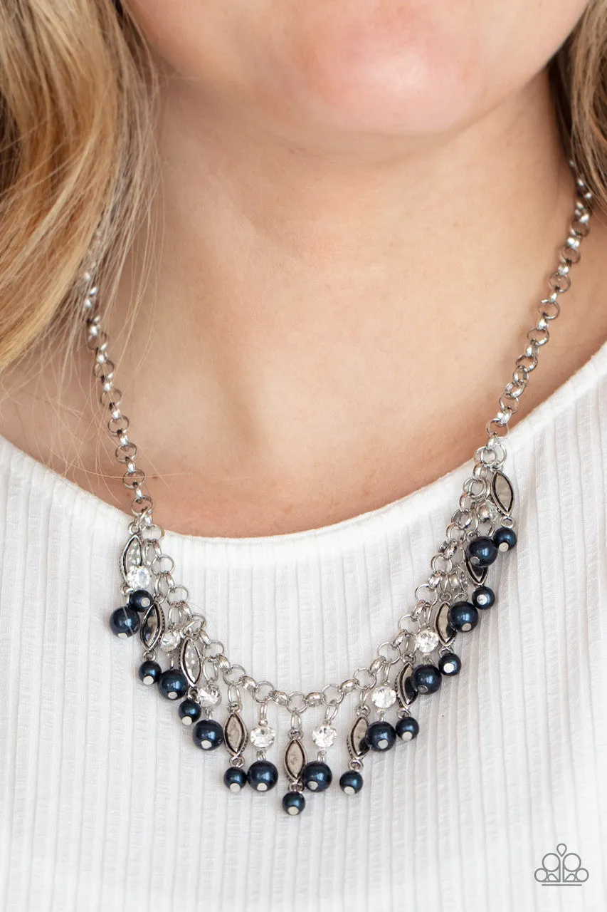 Cosmopolitan Couture Blue Paparazzi Necklace