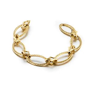 Crownwork Oval Link Bracelet
