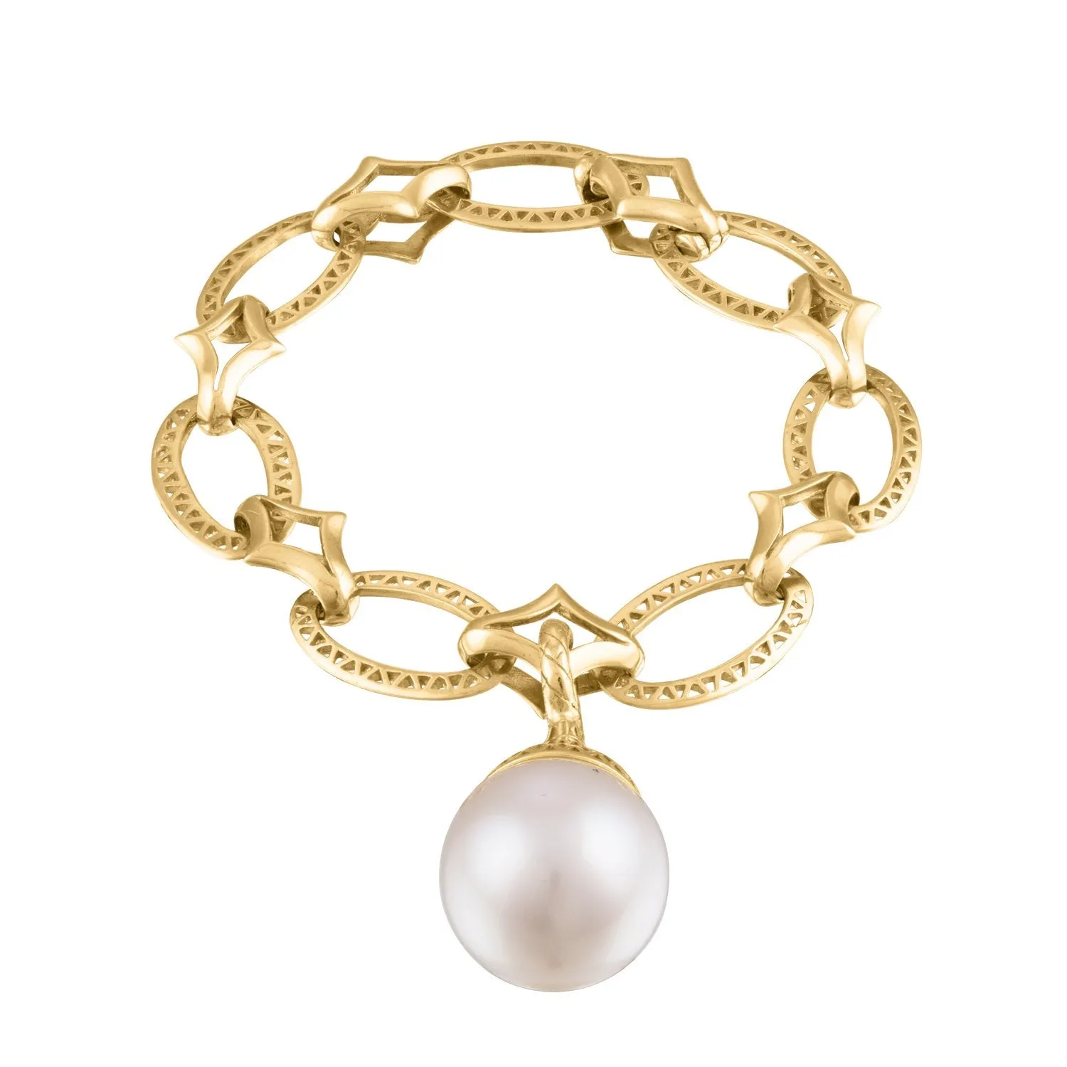 Crownwork Oval Link Bracelet