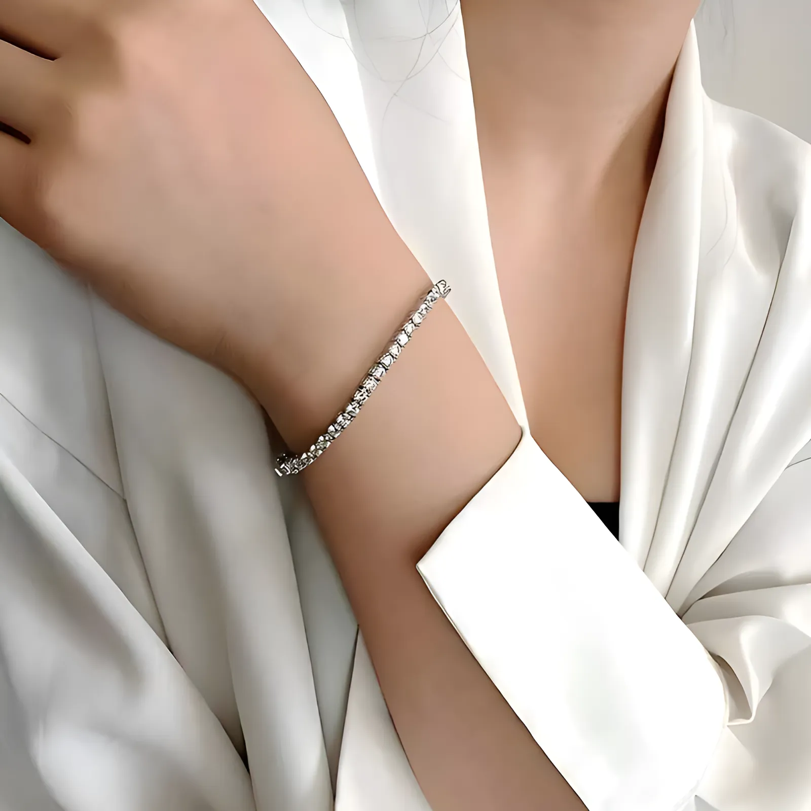 Crystal Tennis Bracelet