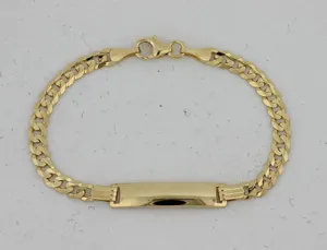 Curb Link Kids ID Bracelet
