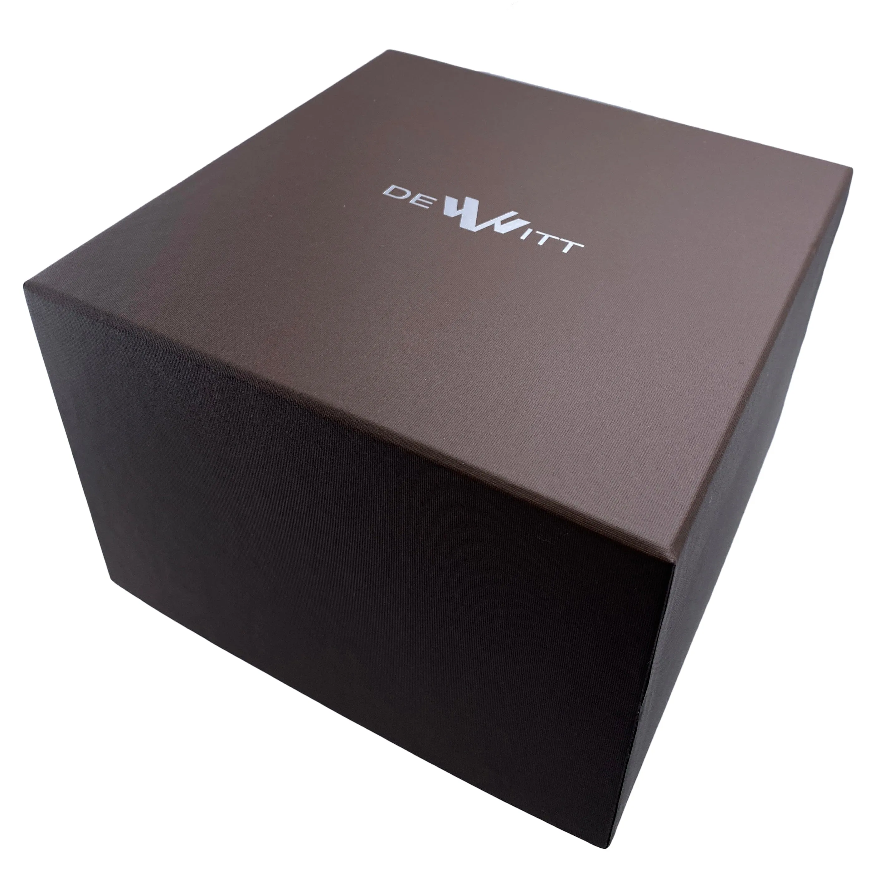 Dewitt Academia FTV.CHR.005.RFB Black & Red Dial Mens Watch Box Papers