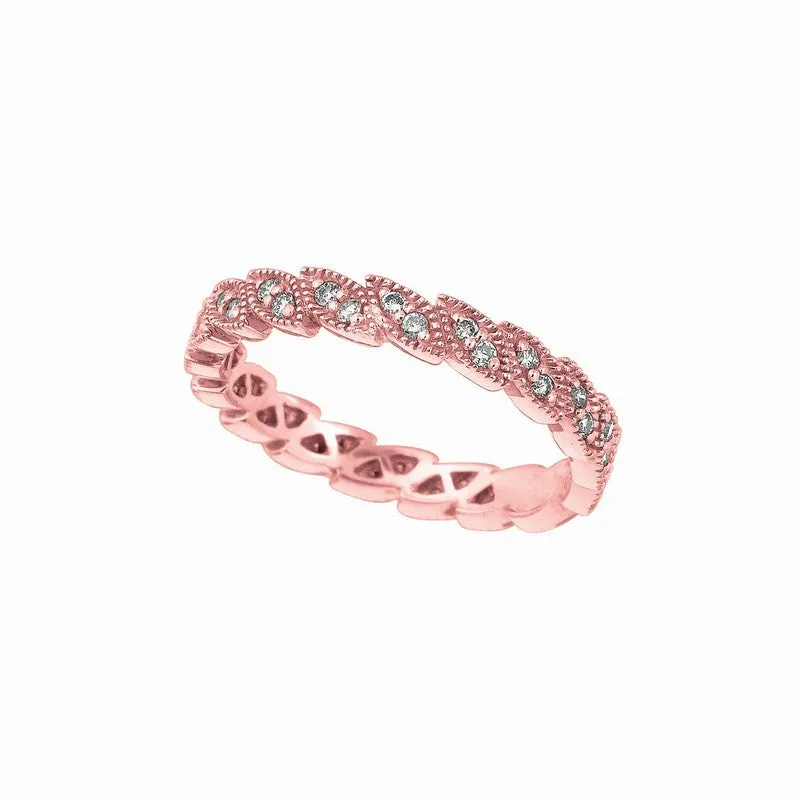DIAMOND BAND 14K GOLD (0.34 CTW)