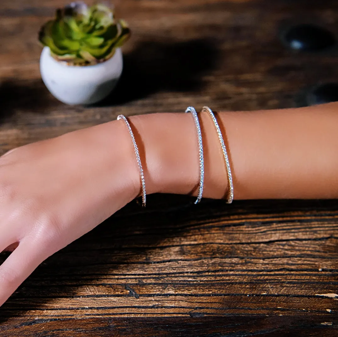 Diamond Bangle Bracelet