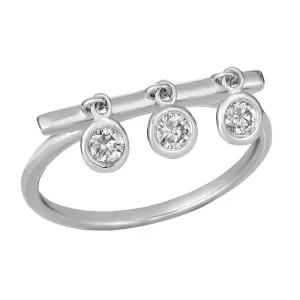 DIAMOND BEZEL SET RING 14K GOLD (0.5 CTW) 5