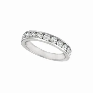 DIAMOND CHANNEL BAND 14K GOLD (1.25 CTW)