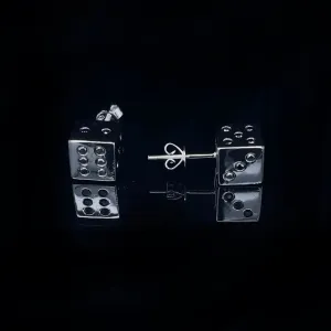 Diamond Dice Earrings