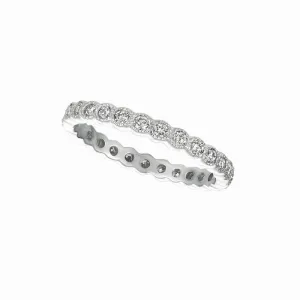 DIAMOND ETERNITY RING 14K GOLD (0.65 CTW)
