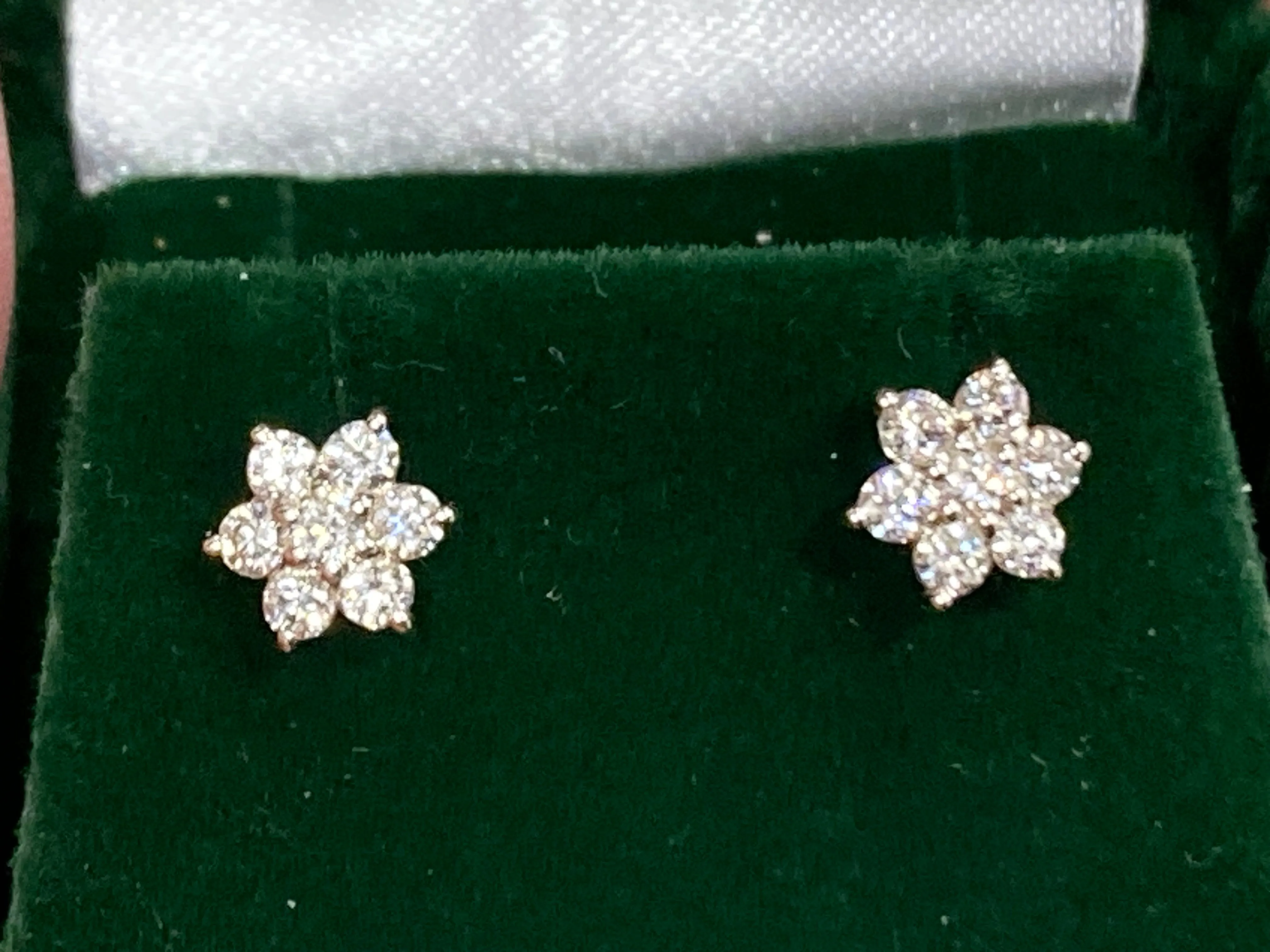 Diamond Gold Earrings