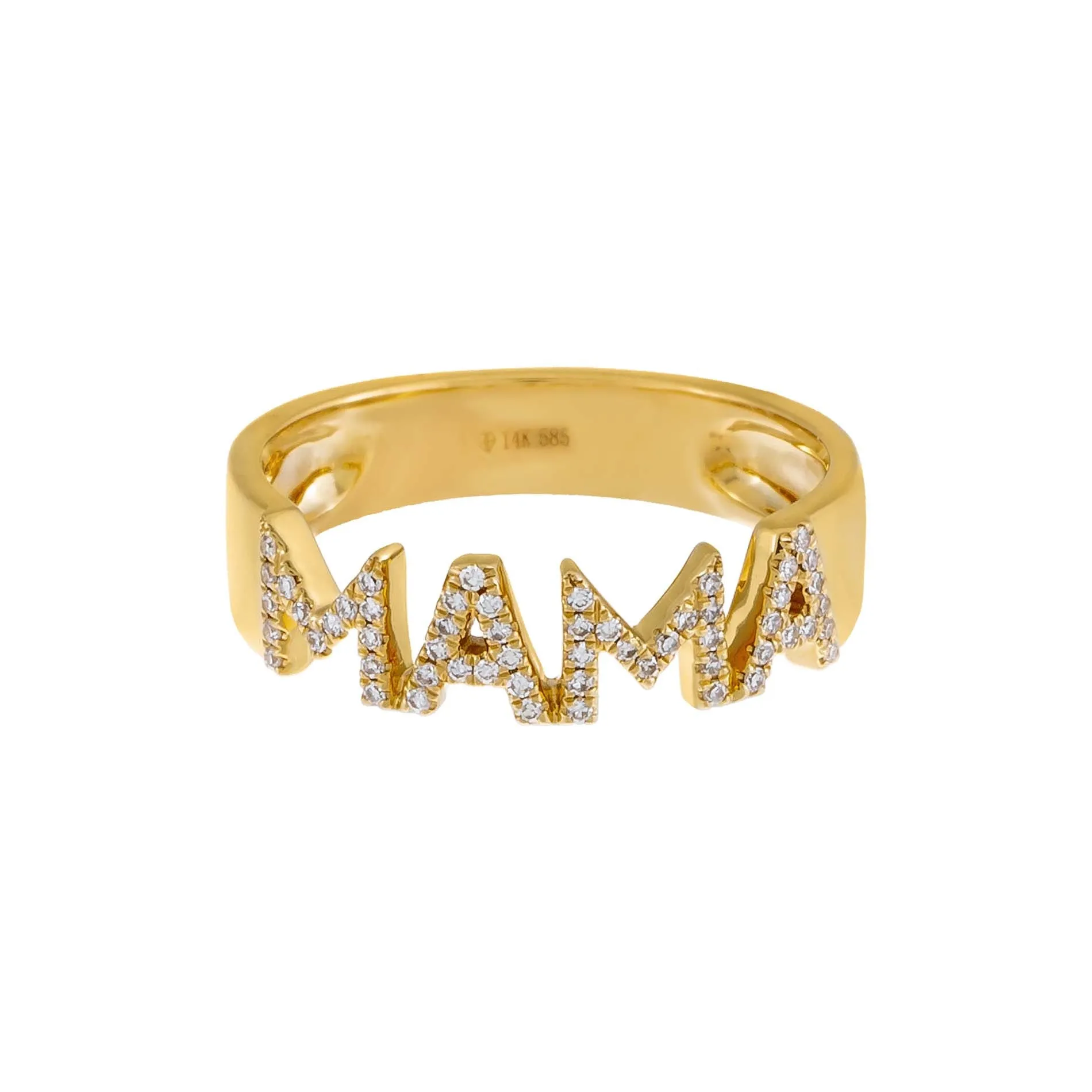 Diamond Mama Ring 14K