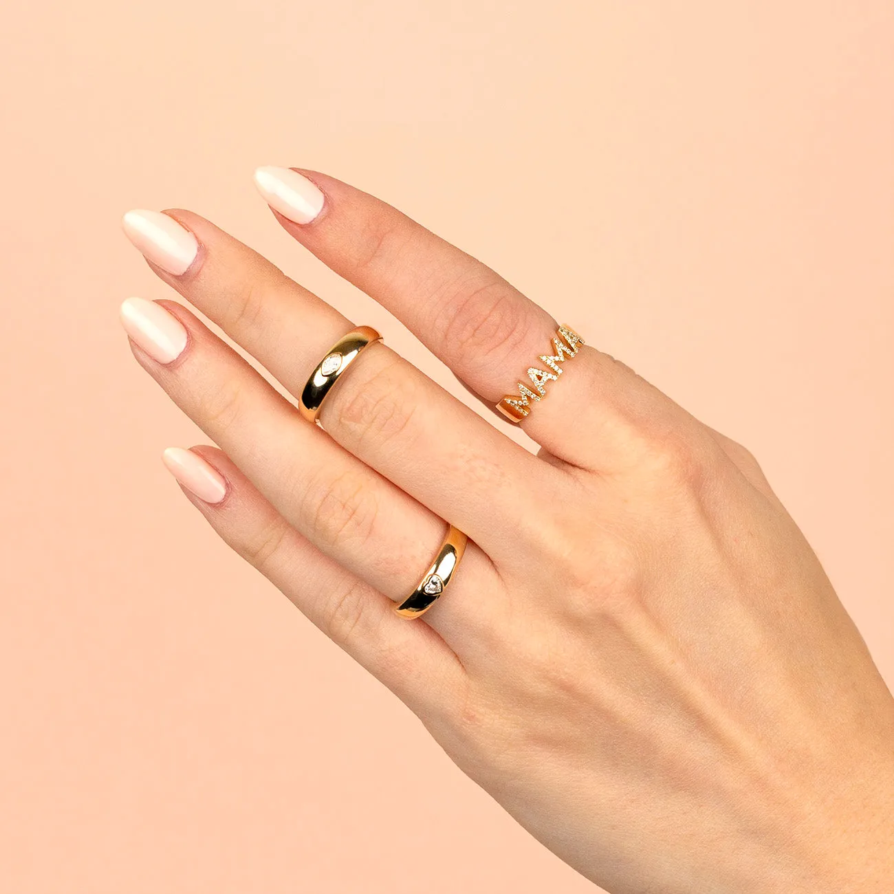 Diamond Mama Ring 14K