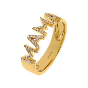 Diamond Mama Ring 14K
