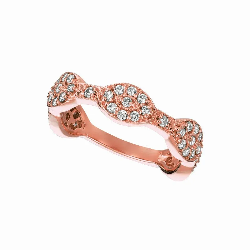 DIAMOND OVAL RING 14K GOLD (0.51 CTW)