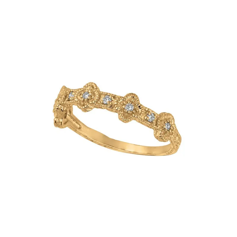 DIAMOND RING 14K GOLD (0.15 CTW) 1