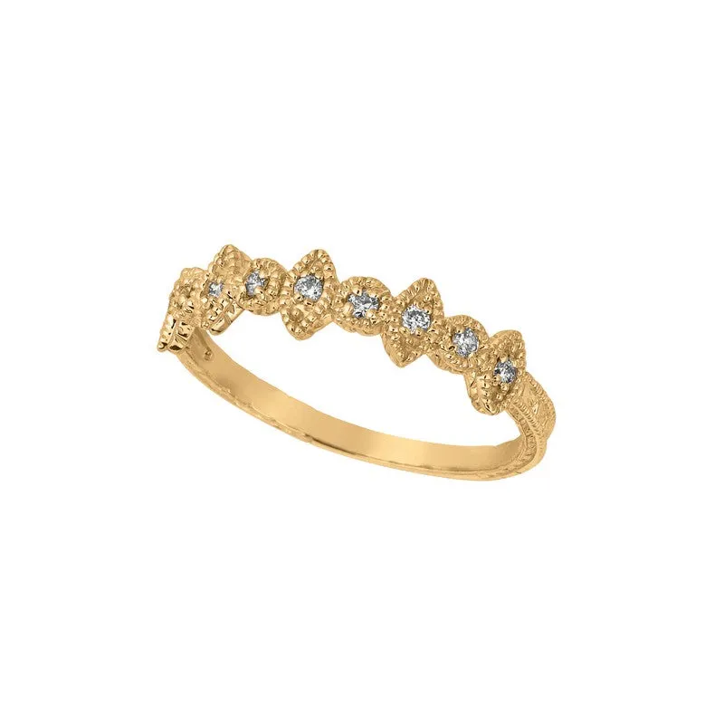 DIAMOND RING 14K GOLD (0.15 CTW) 3