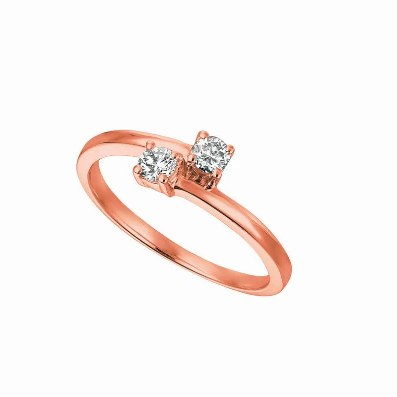 DIAMOND RING 14K GOLD (0.25 CTW) 13