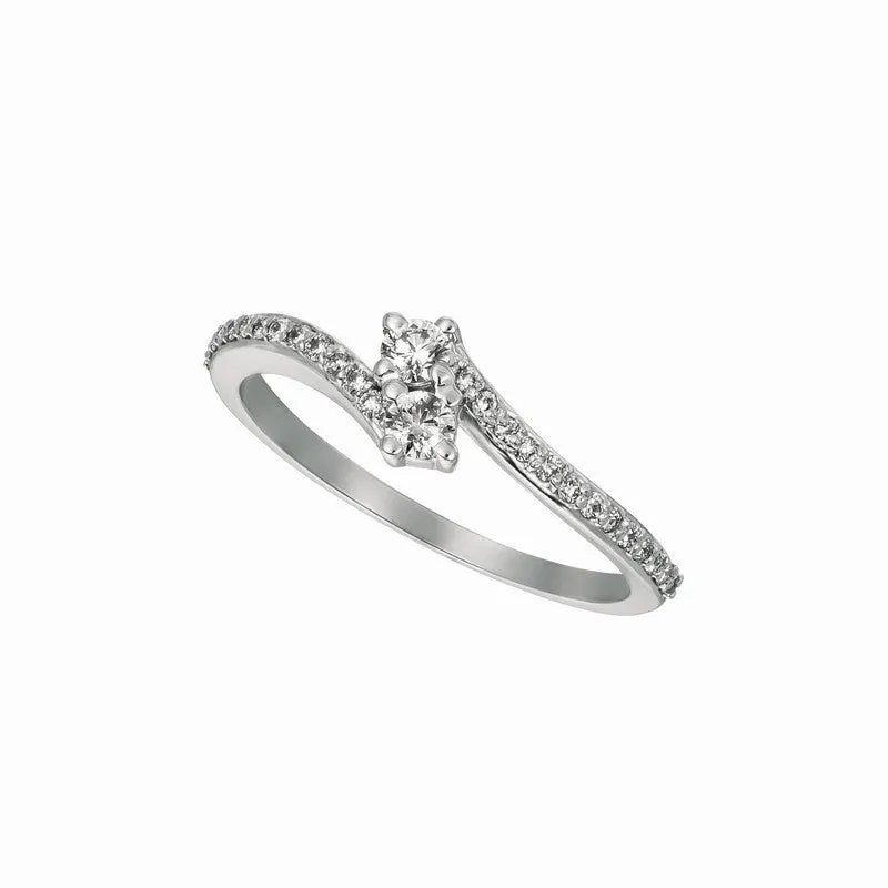 DIAMOND RING 14K GOLD (0.33 CTW) 4