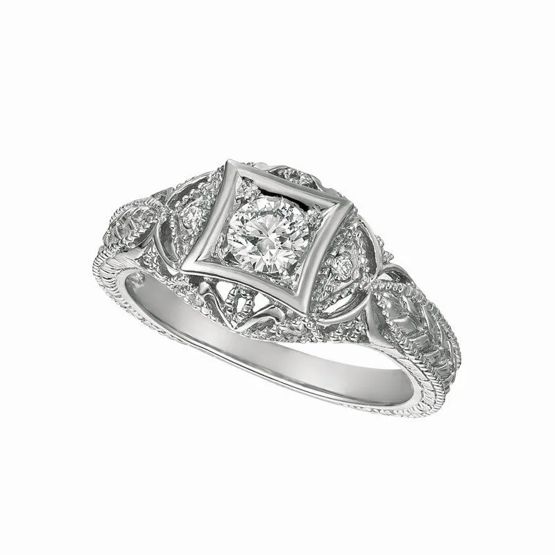 DIAMOND RING 14K GOLD (0.44 CTW)