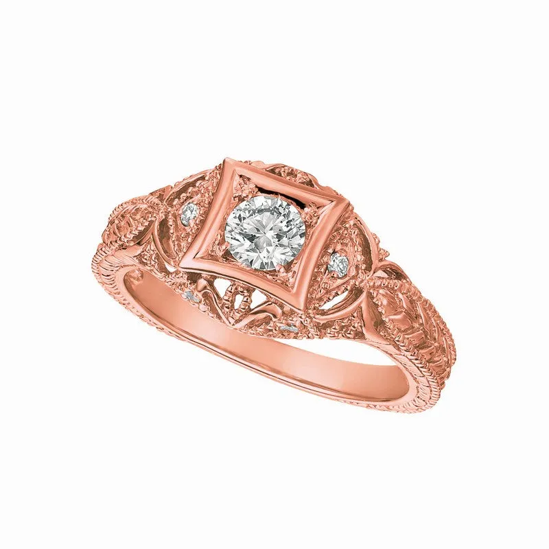 DIAMOND RING 14K GOLD (0.44 CTW)