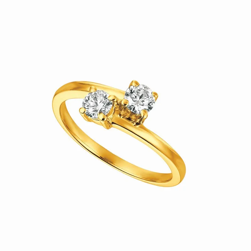 DIAMOND RING 14K GOLD (0.5 CTW) 13