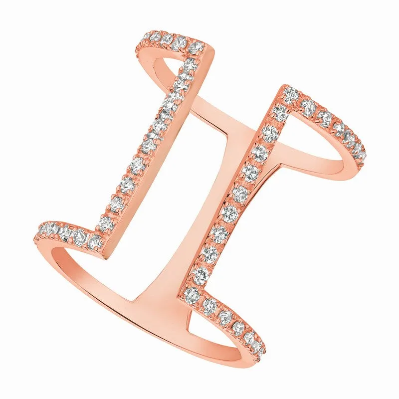 DIAMOND RING 14K GOLD (0.55 CTW) 1