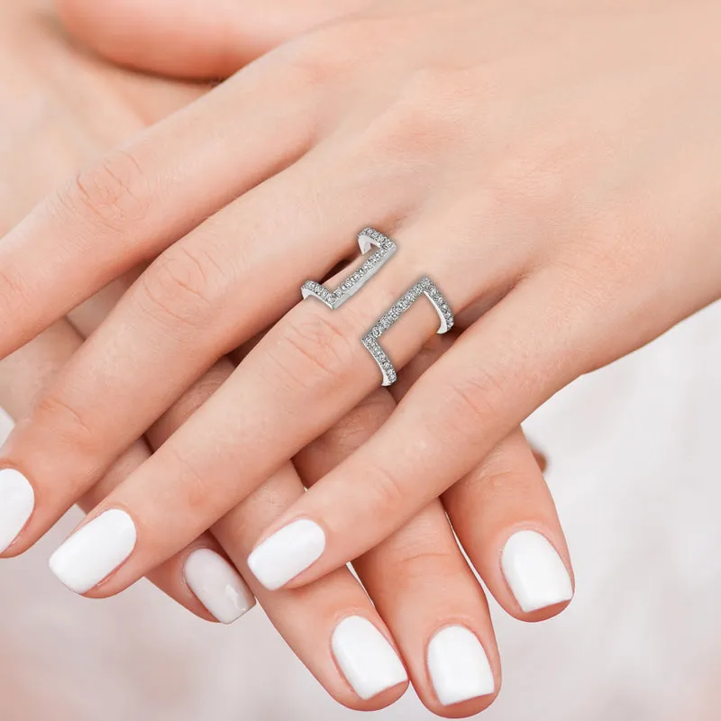 DIAMOND RING 14K GOLD (0.55 CTW) 1