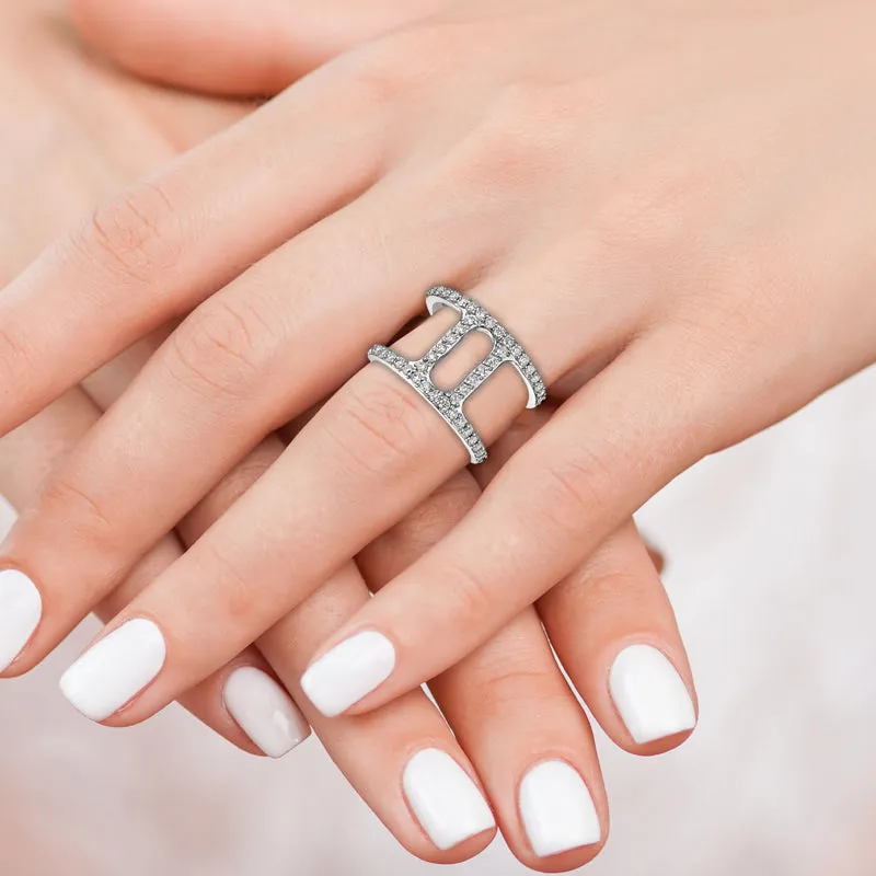 DIAMOND RING 14K GOLD (0.74 CTW)
