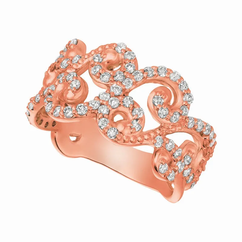 DIAMOND RING 14K GOLD (0.8 CTW) 2