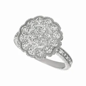 DIAMOND RING 14K GOLD (1 CTW) 4