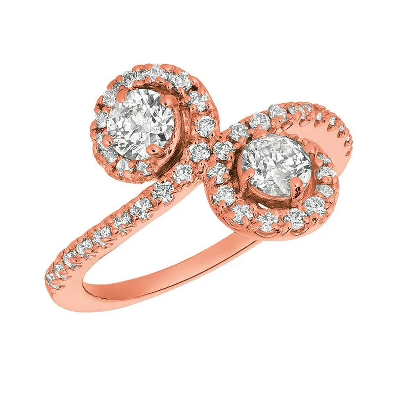 DIAMOND RING 14K GOLD (1.5 CTW) 2
