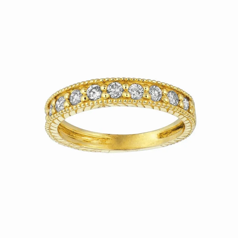 DIAMOND STACK RING 14K GOLD (0.5 CTW) 2