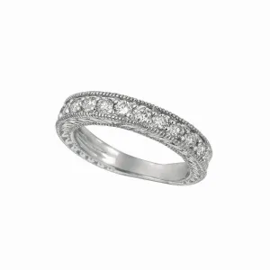 DIAMOND STACK RING 14K GOLD (0.8 CTW)