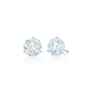 Diamond Stud Earrings Platinum Earrings