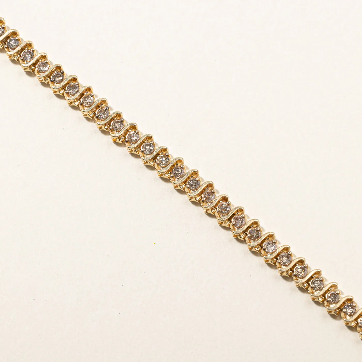 Diamond Tennis Bracelet | 4.20ctw | 8" |
