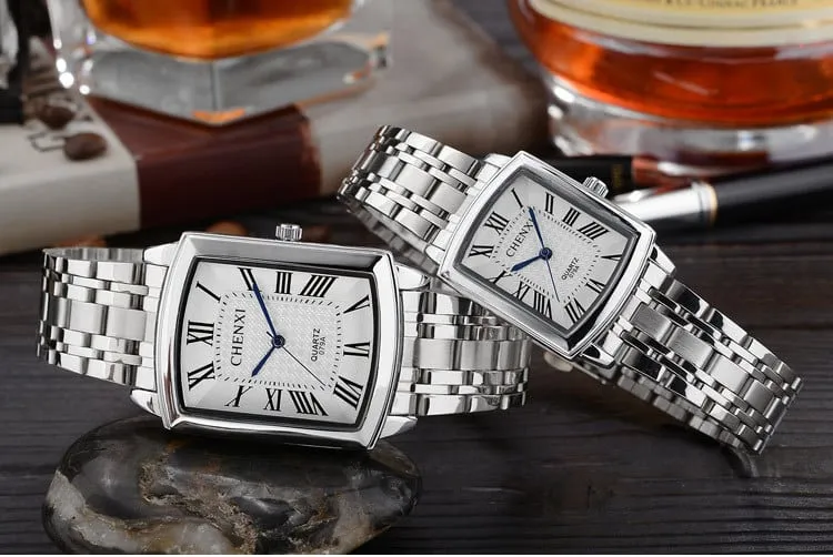 Elegant Style Stainless Steel Watches