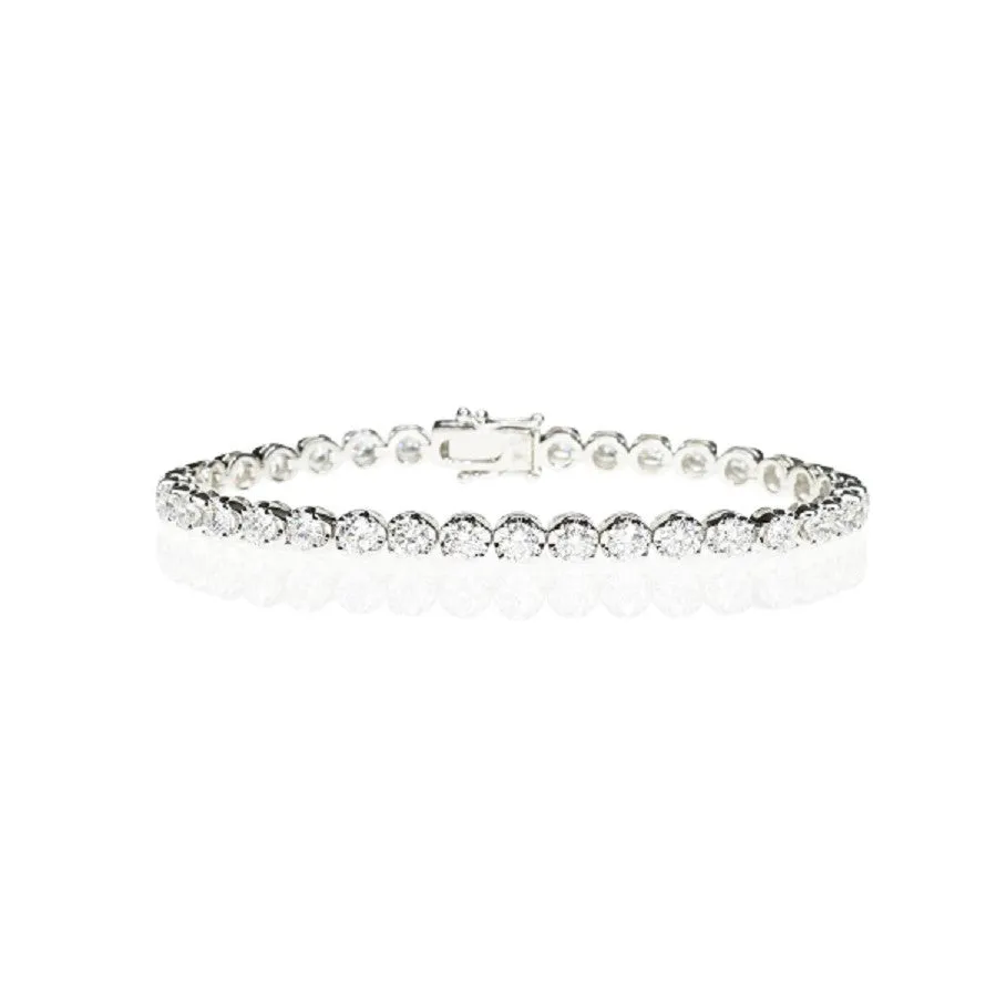Embrace Tennis Bracelet with 3.1mm Lab Grown Diamonds