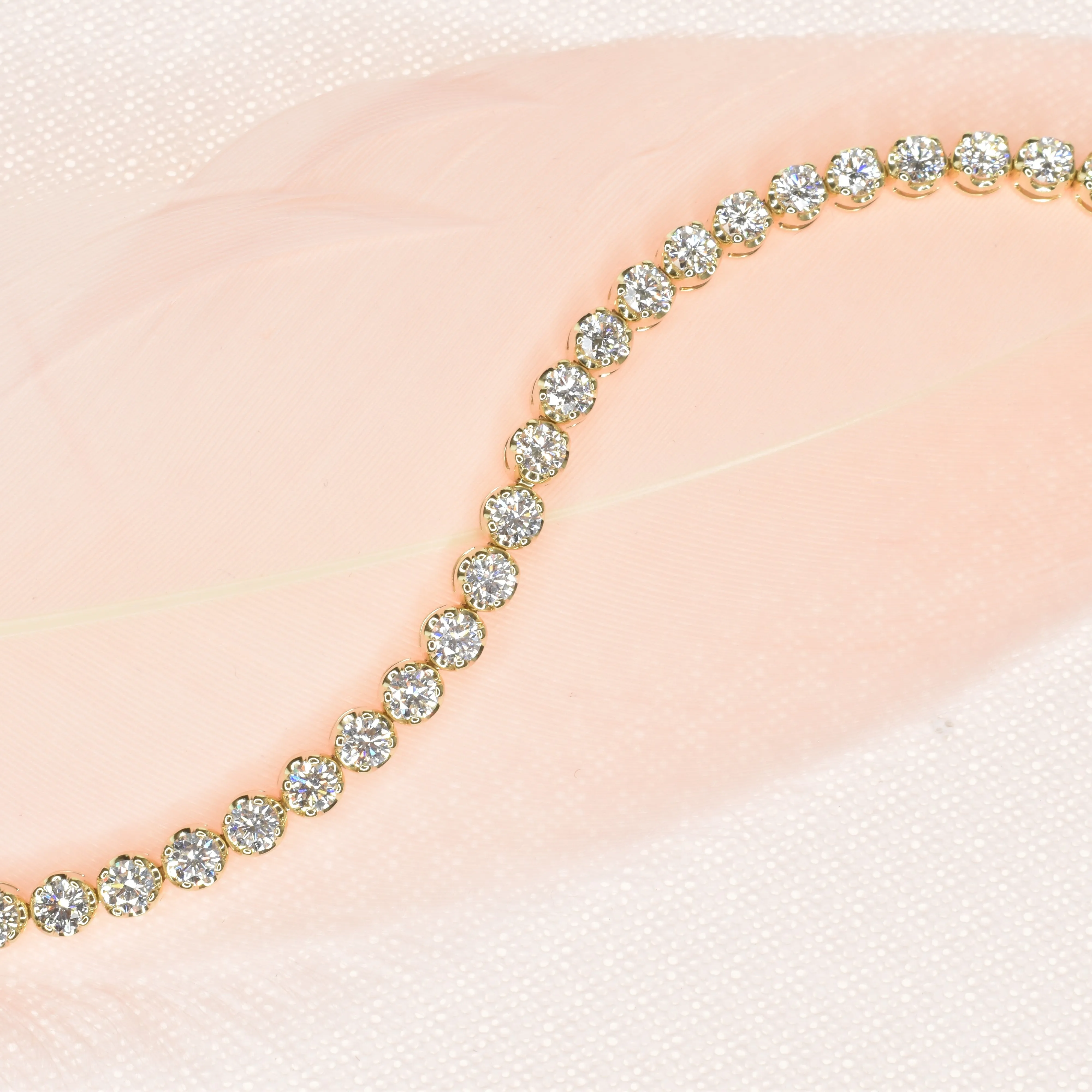 Embrace Tennis Bracelet with 3.1mm Lab Grown Diamonds