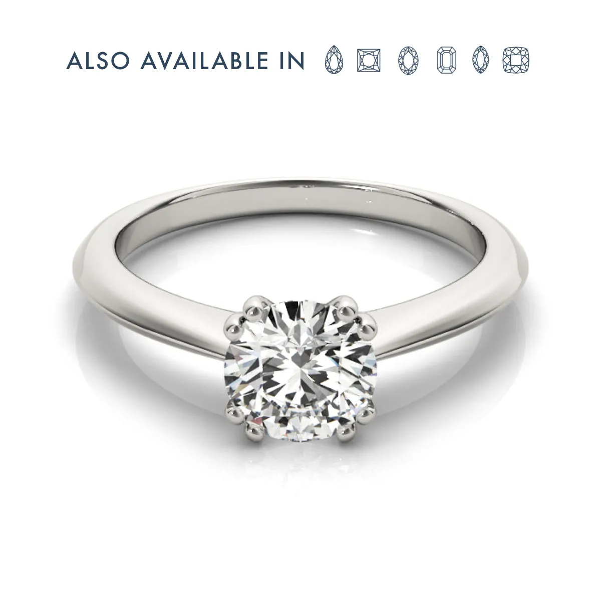 Emma Double-prong Engagement Ring