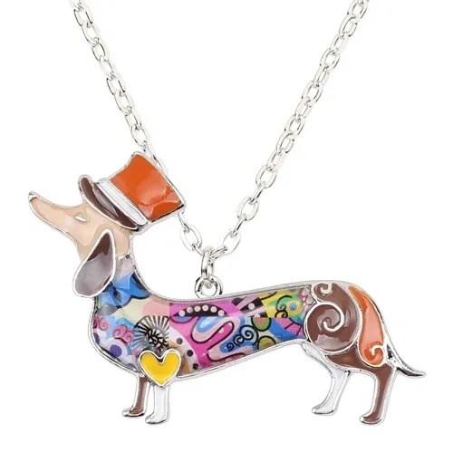 Enamel Necklace Choker Chain Collar