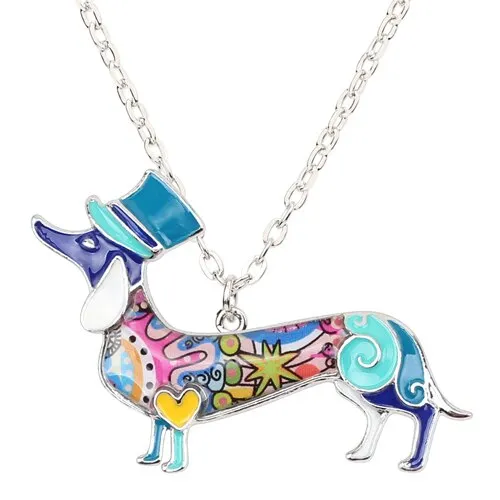 Enamel Necklace Choker Chain Collar