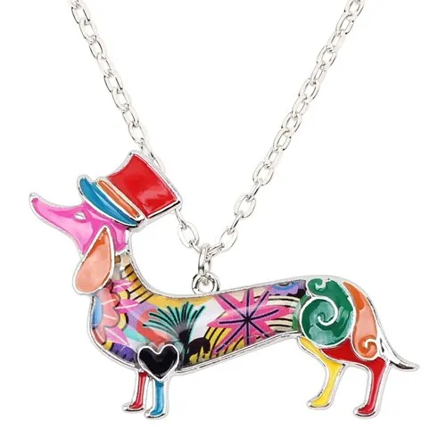 Enamel Necklace Choker Chain Collar