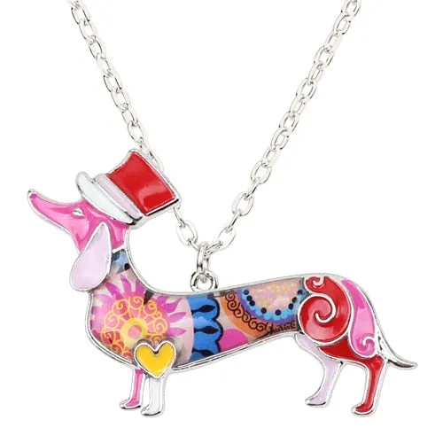 Enamel Necklace Choker Chain Collar