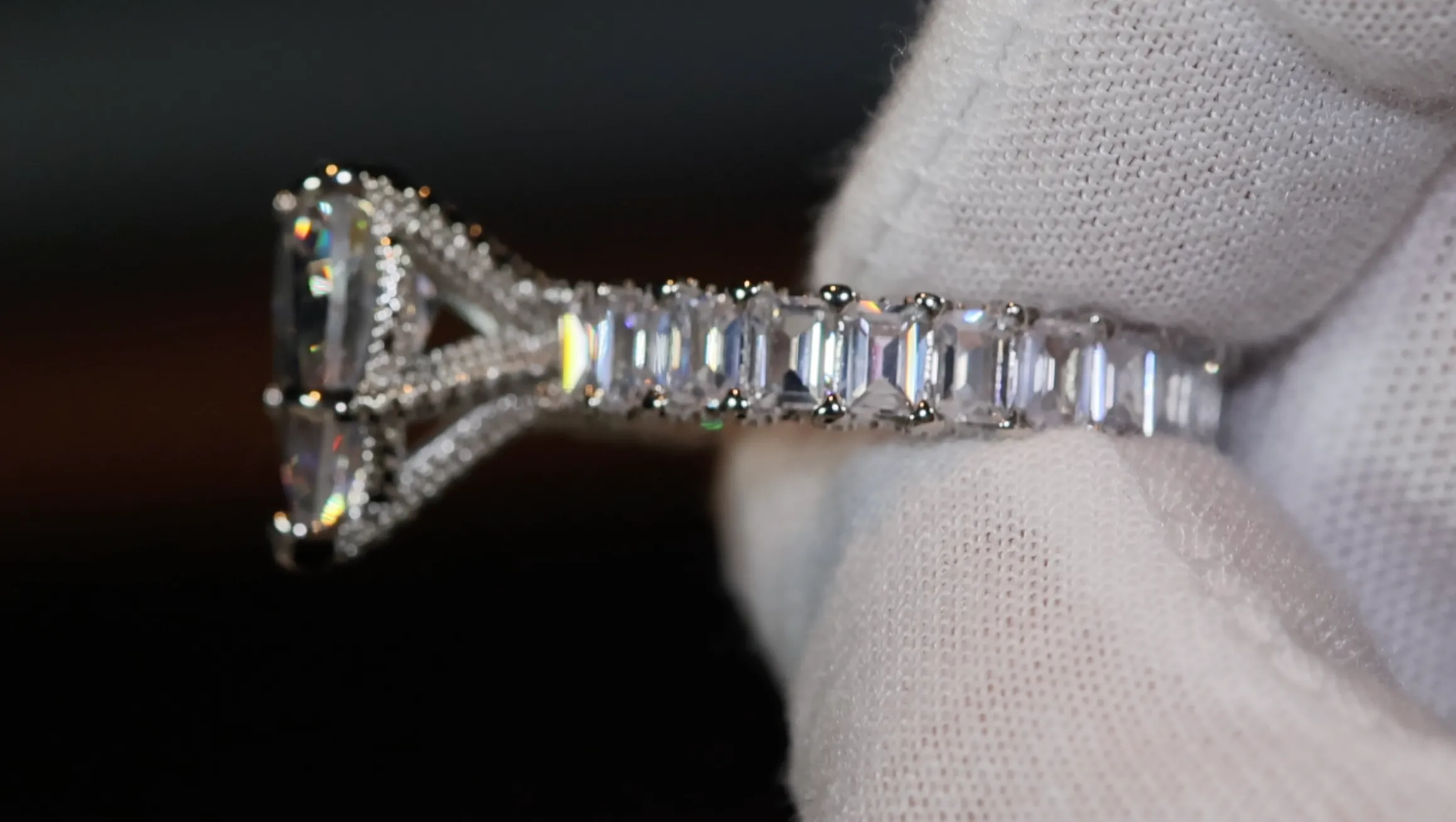 Engagement Ring | Teardrop Ring | Womens Diamond Wedding Ring Set | Womens Wedding Ring