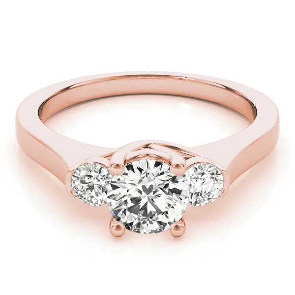 Engagement Rings 3 Stone Round - TN83785