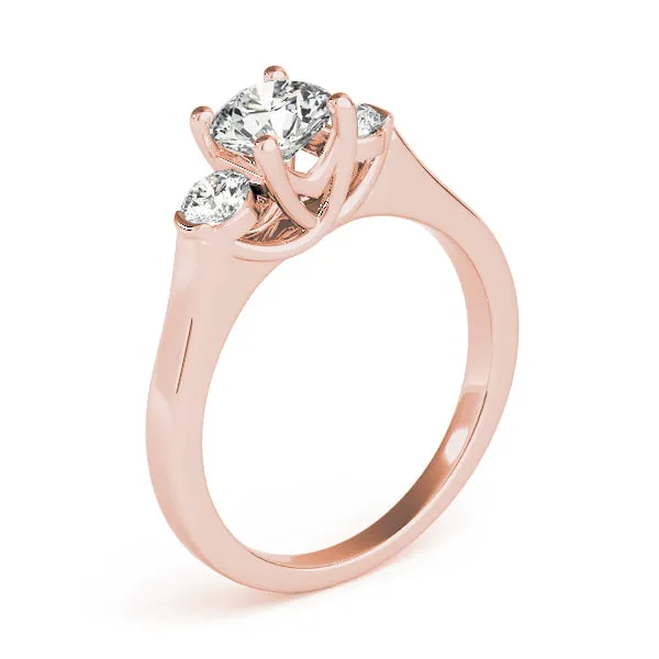 Engagement Rings 3 Stone Round - TN83785